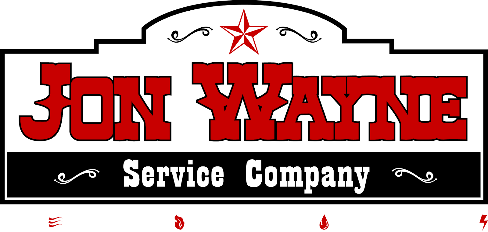 Jon Wayne Logo with Services